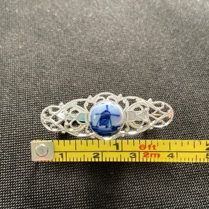 Edinburg Vintage Delft Bar Brooch